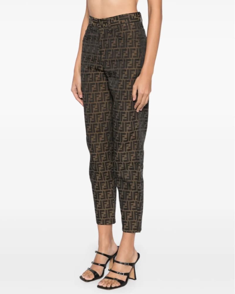 Fendi Vintage Monogram Jeans  - Image 2