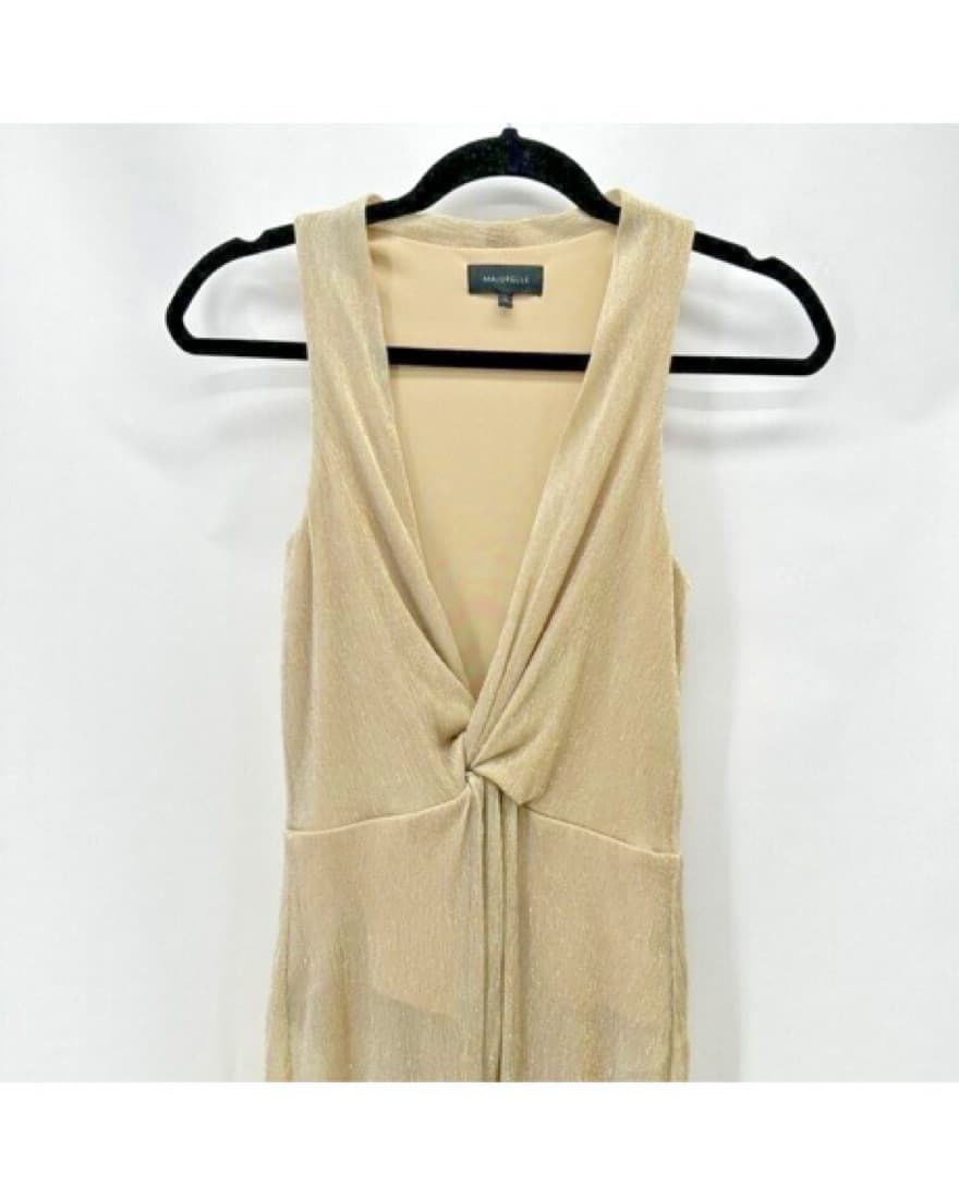 Majorelle Gold Summer Beach Dresss - Image 3