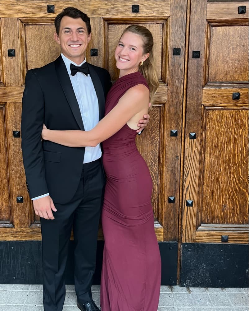 Entire Studios Maroon Gown - Image 2