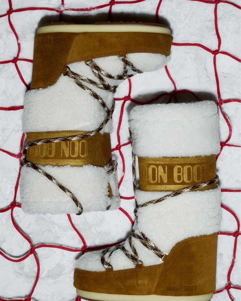 Moon Boot- Iron Shearling Boots - Image 3
