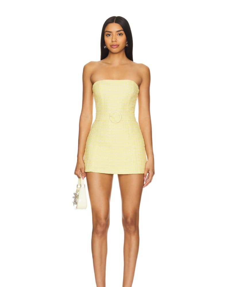 Revolve Yellow Romper/Dress - Image 1