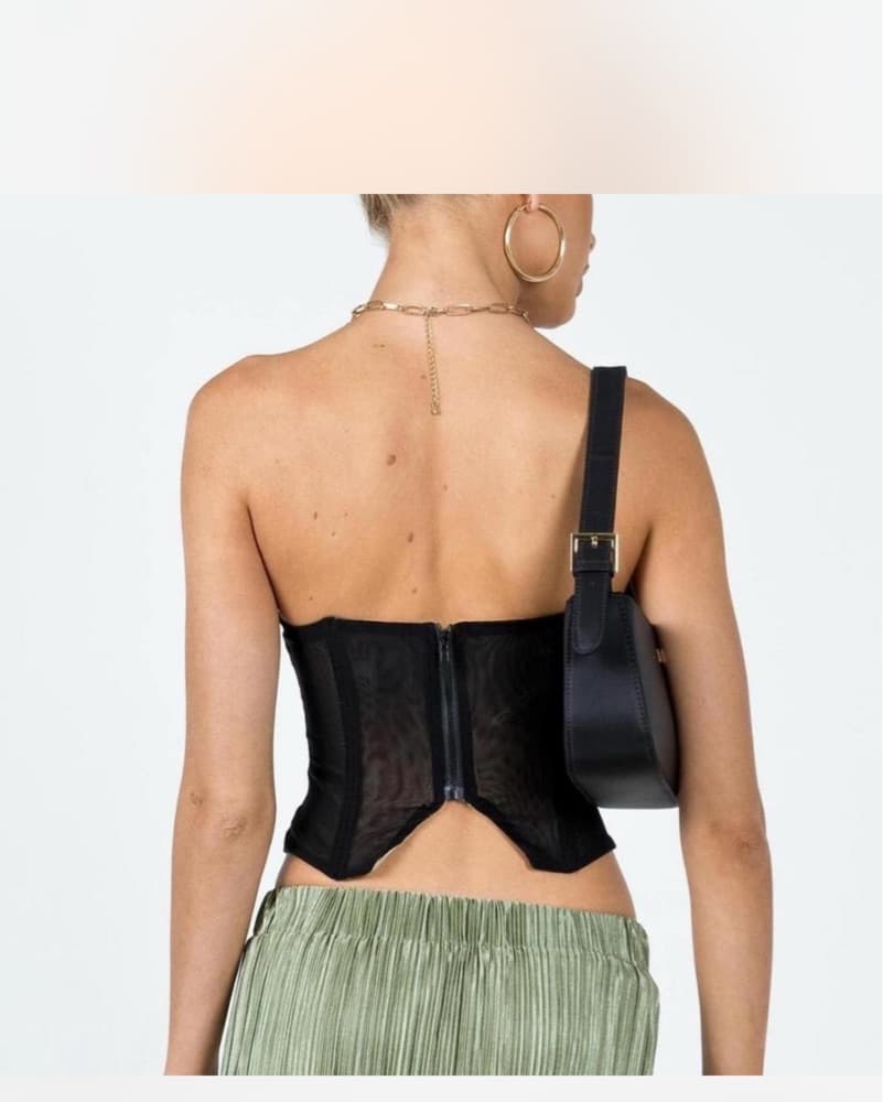 corset zip up top - Image 2