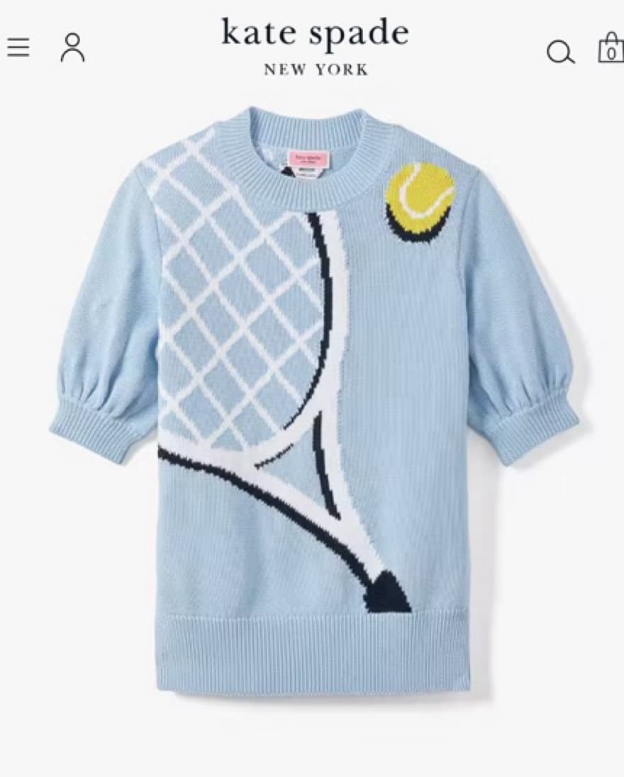 Tennis Racket Sweater - Image 2