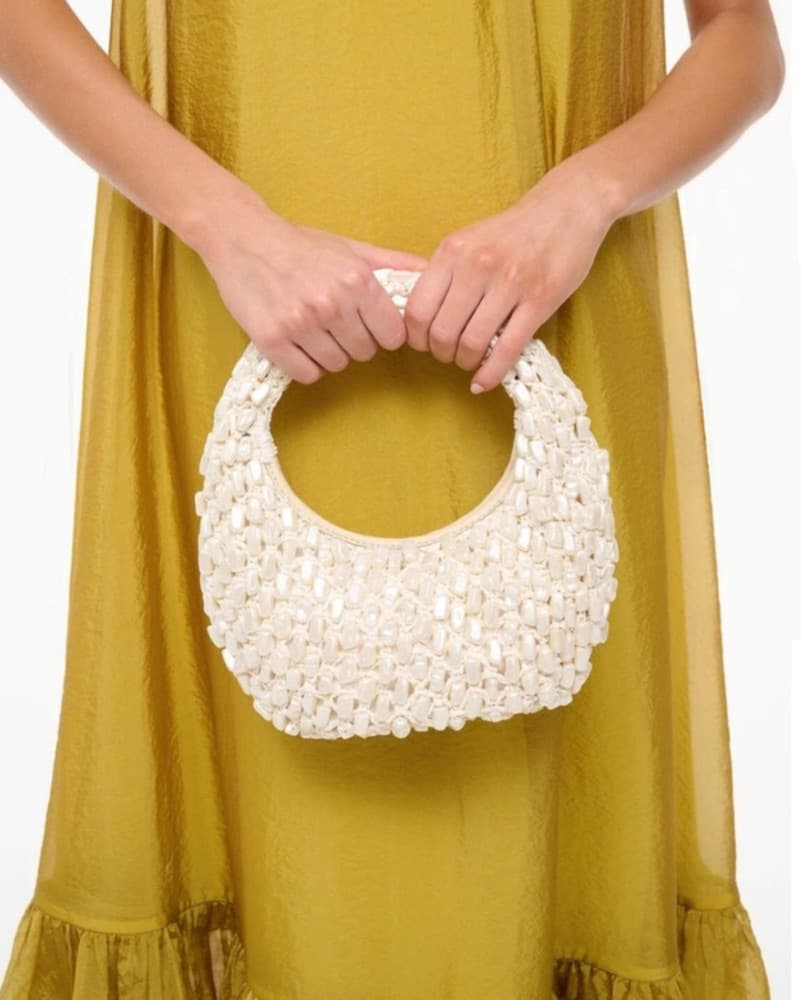 Staud Cream Reef Bag - Image 3