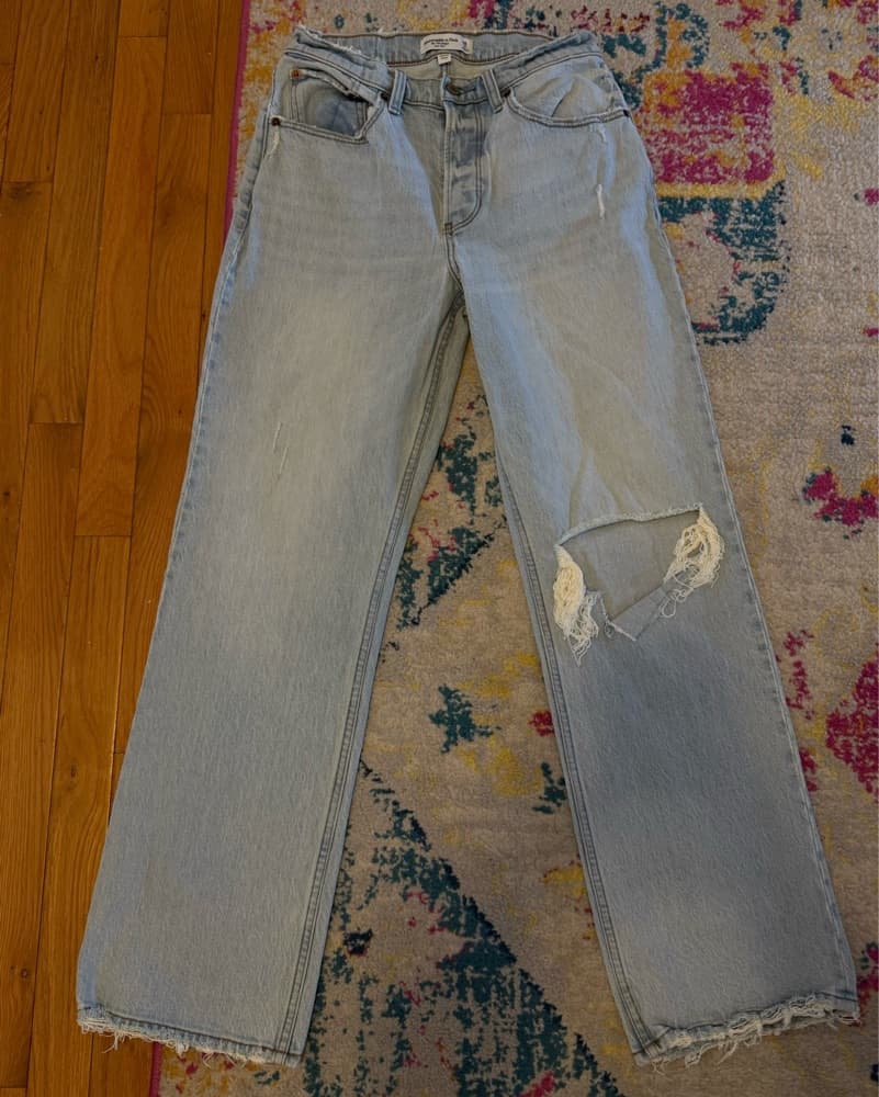 Abercrombie Curve Love Jeans - Image 1
