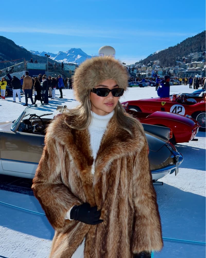 Fox fur headband - Image 2