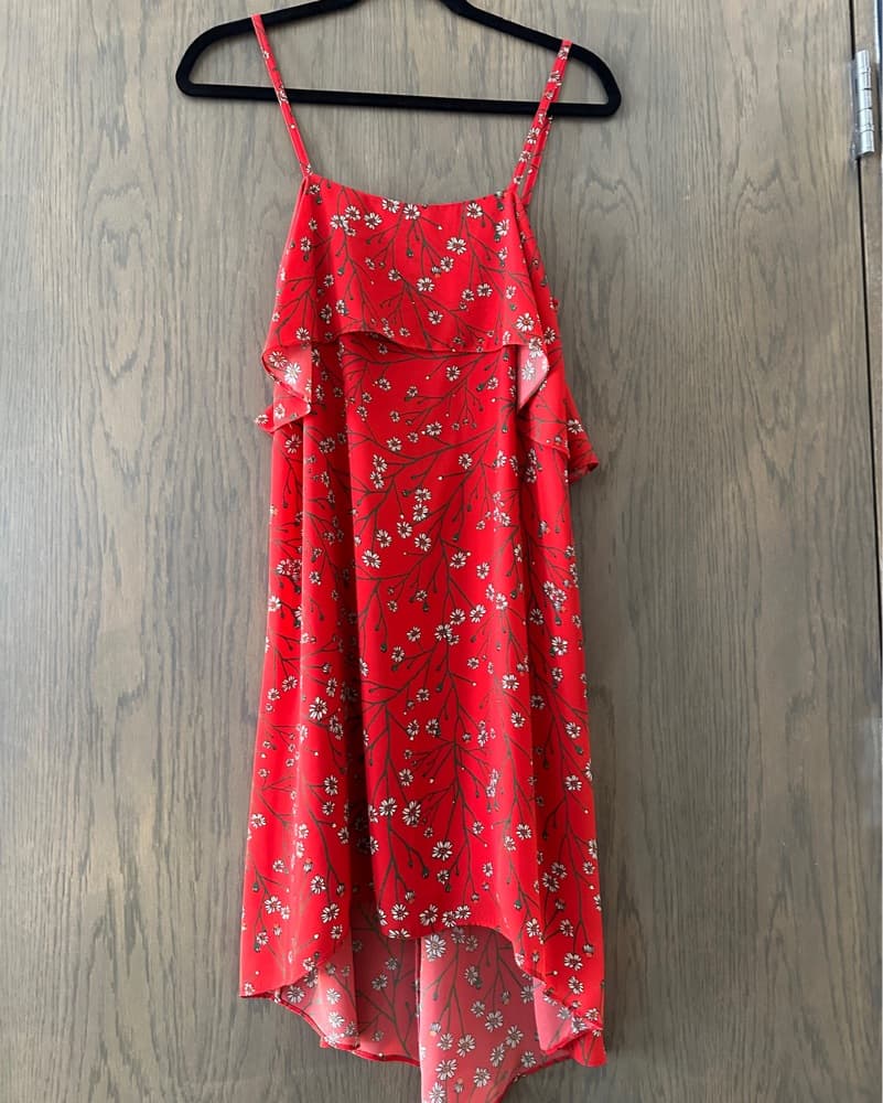 Alice and Olivia red floral dress - Image 2