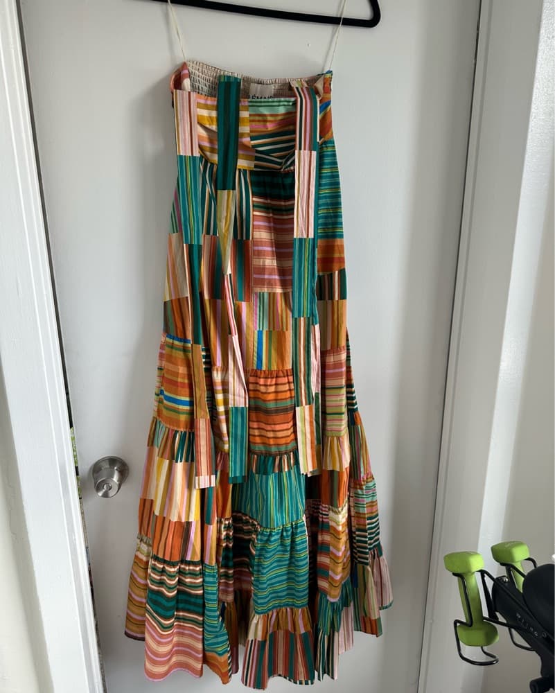 Alemais Cotton Dress Plaid  - Image 1