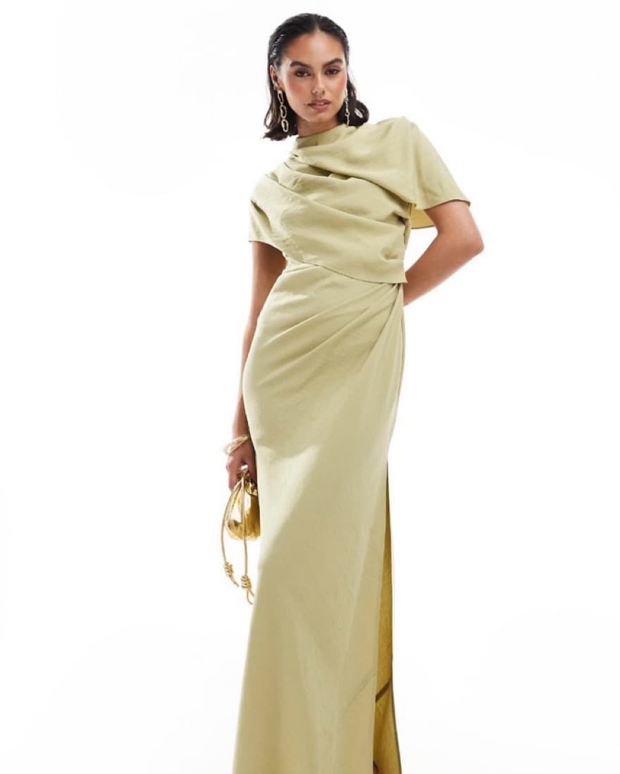 Sage Gala Dress - Image 1