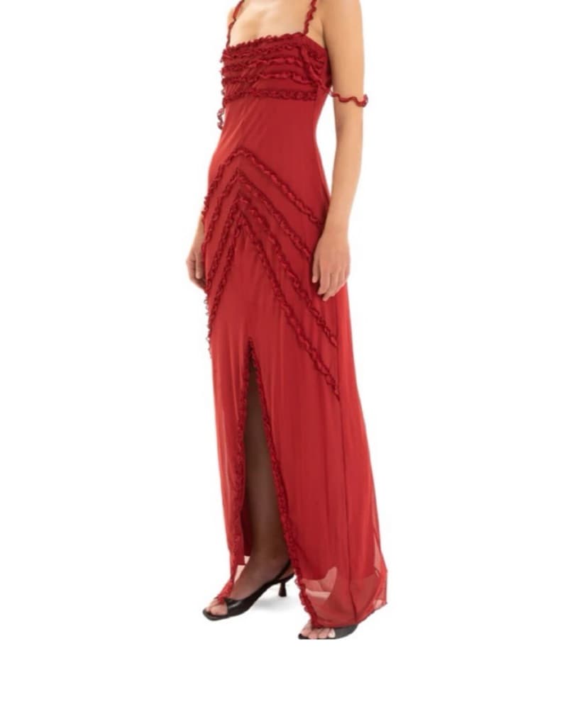 Laagam Red Dress - Image 1