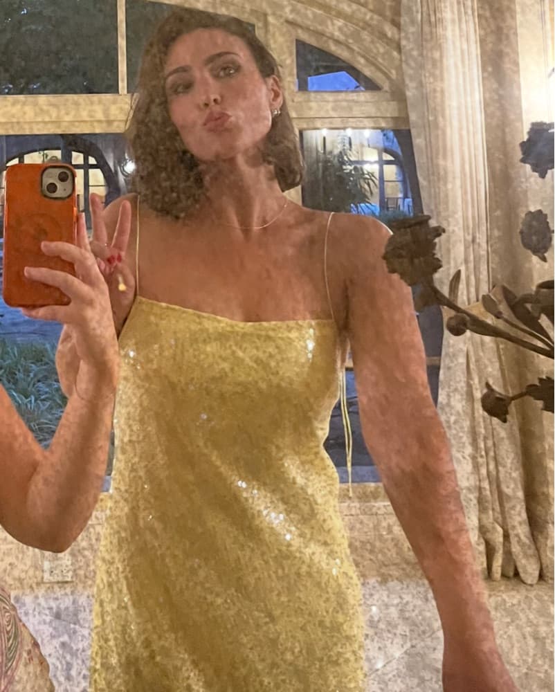 Anna October X J Crew Sequin Slip Dress - Image 2