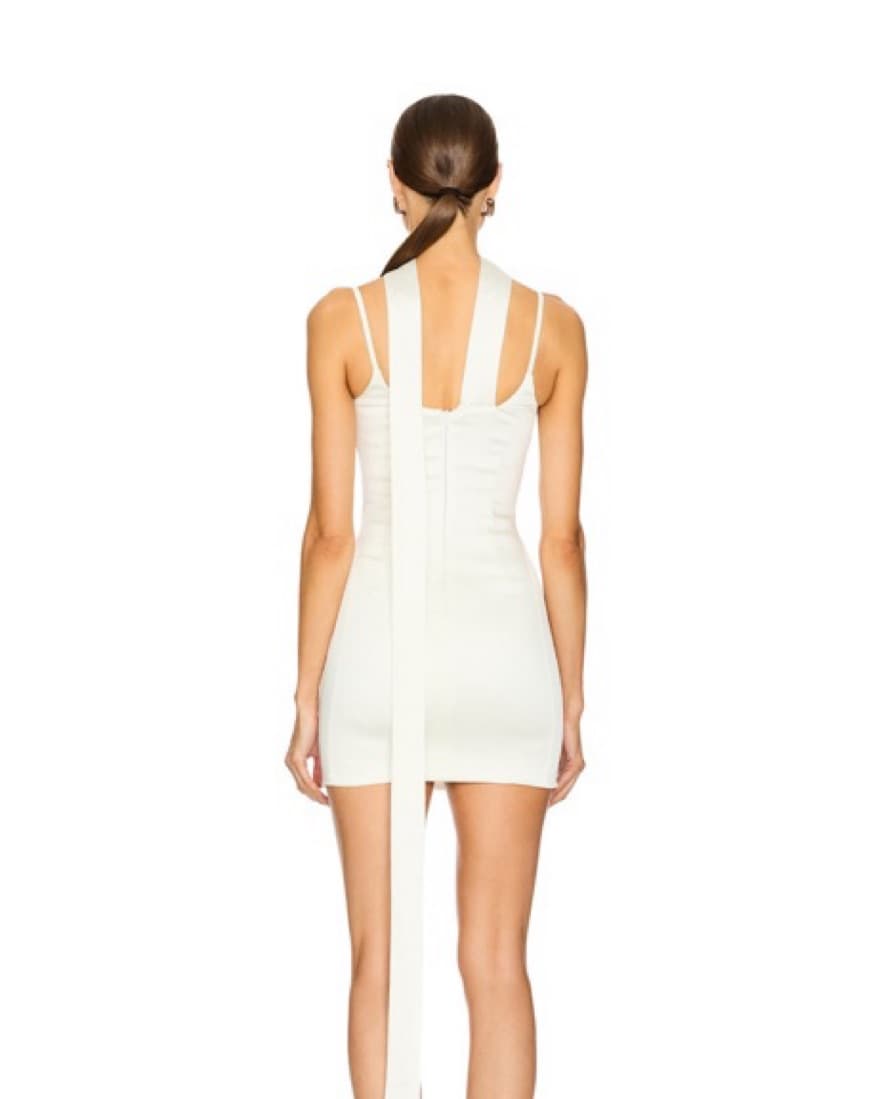 Sketch-Y Revolve White Dress  - Image 2