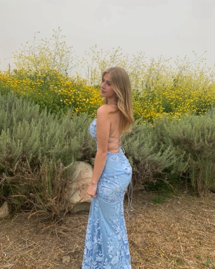 Beautiful Custom Prom Dress - Image 2