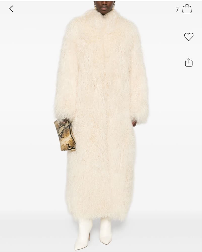Ducie London Faye Fur Coat - Image 1