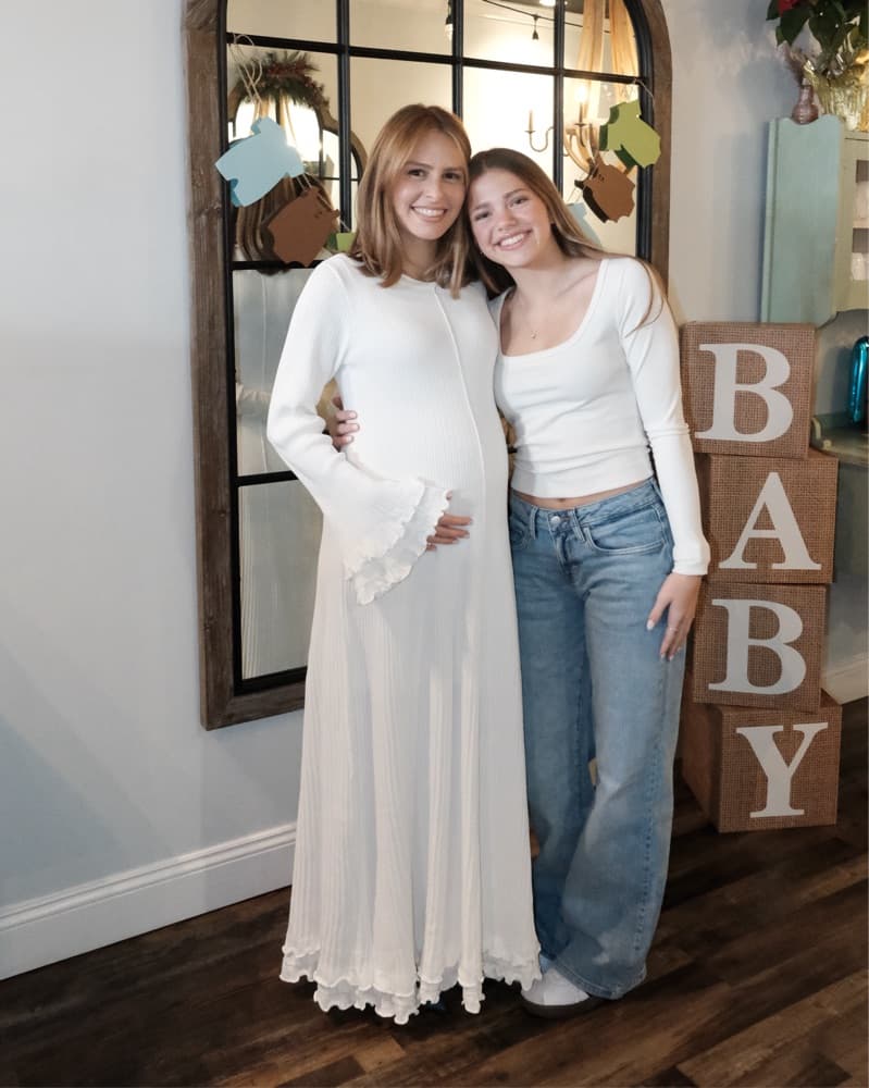 Zahraa Isadora Ruffle Knit Maxi - Image 4