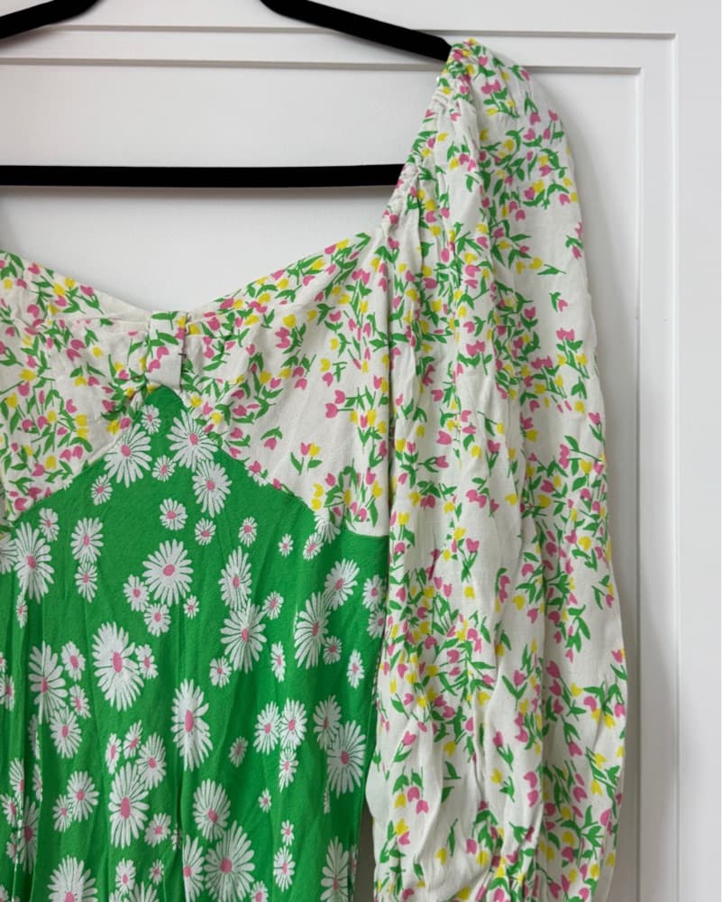 Vibrant Floral Maxi Dress - Image 2