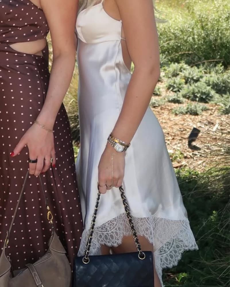 Chapagne Silk Dress  - Image 1