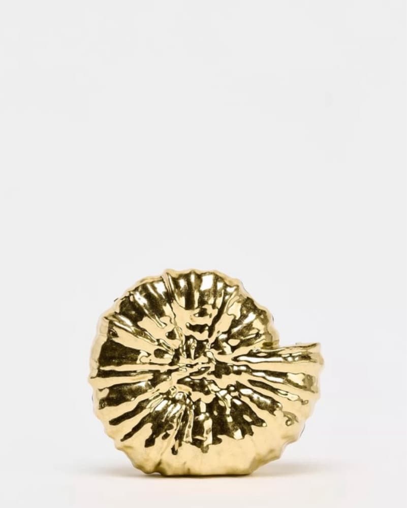 Gold Shell Clutch - Image 2