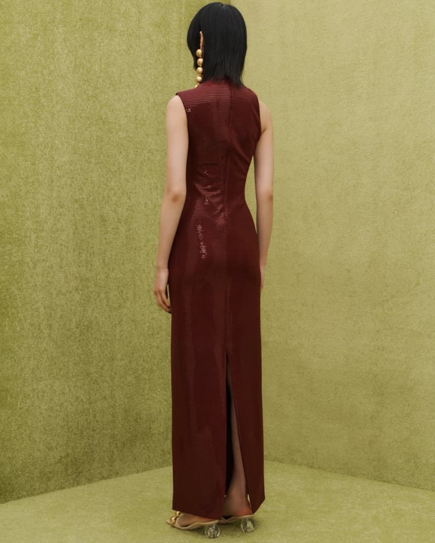SOLACE London Yara Sequined Dress  - Image 3