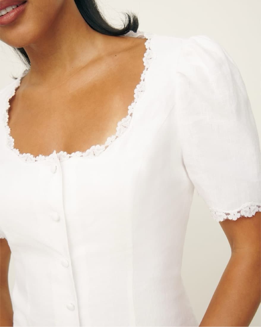 Anabella Linen Dress - Image 3