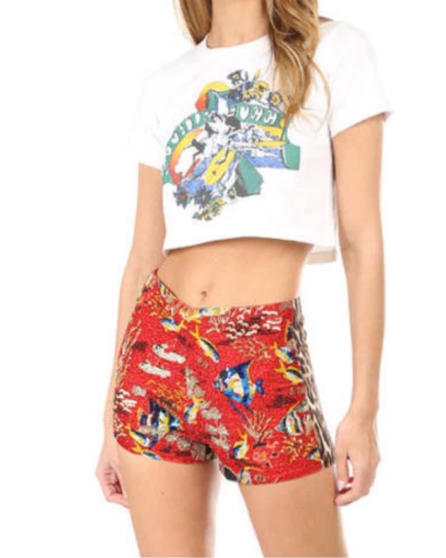 R13 Beaded Fish Short - Image 2