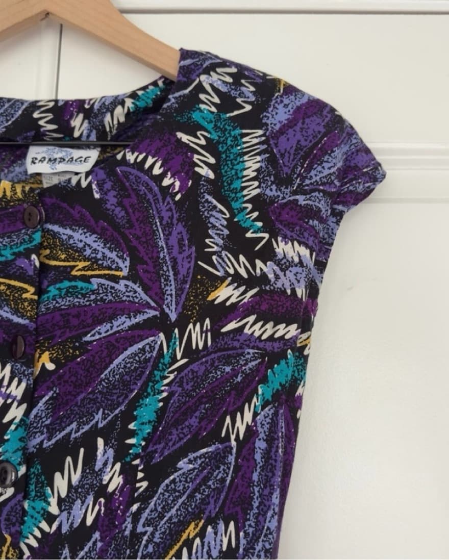 Vintage 90s Rampage Button Down Dress  - Image 5
