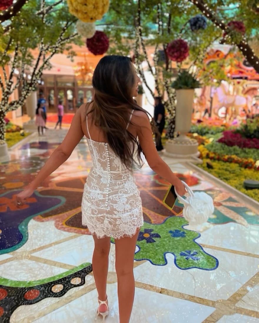 KYHA LAVANA LACE MINI DRESS - Image 2