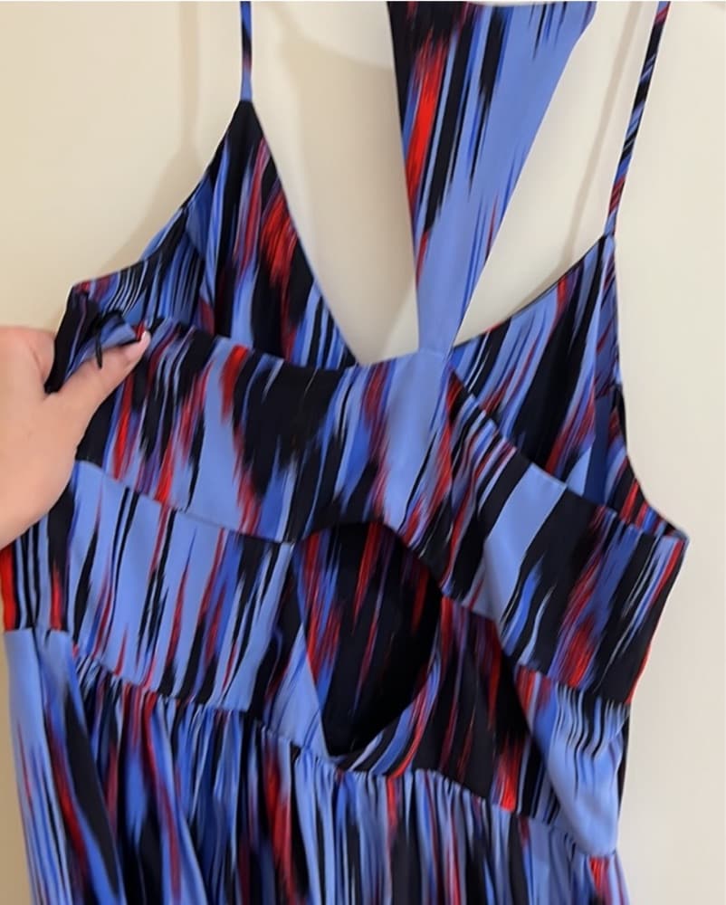 Parker Silk Maxi Dress - Image 6