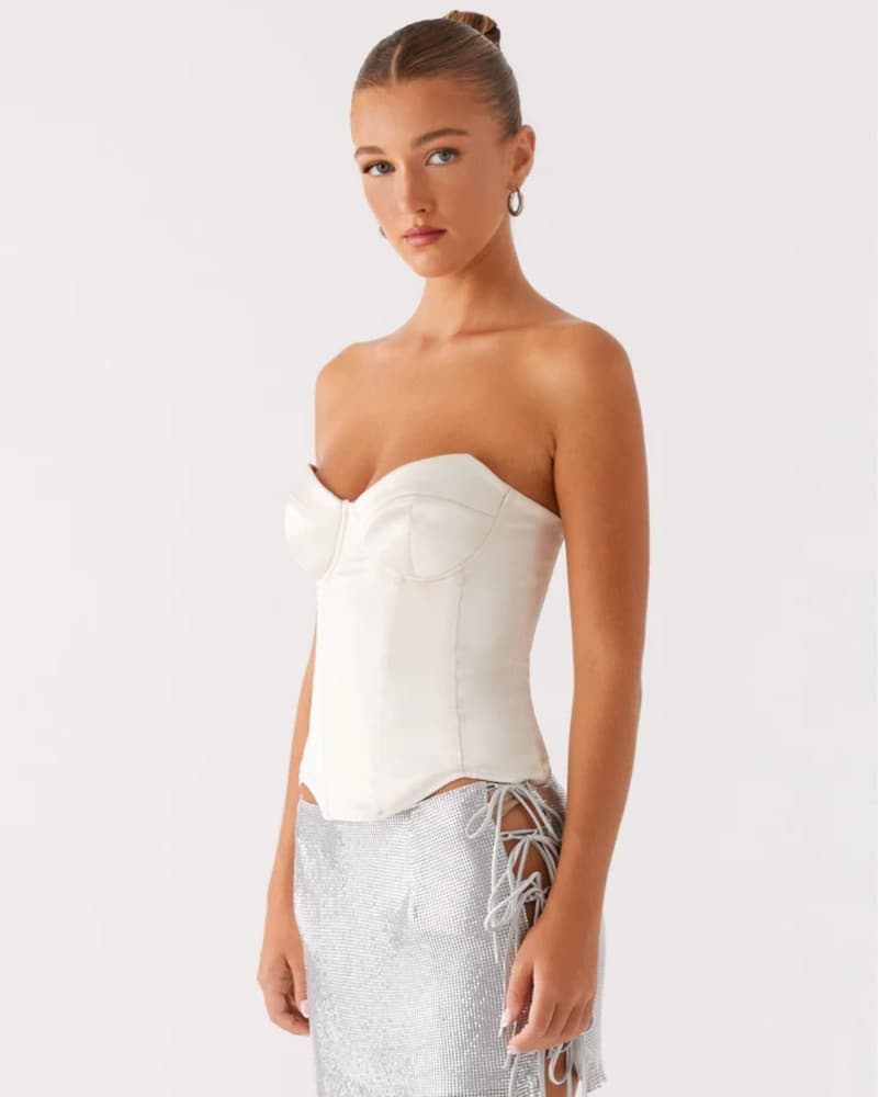 Satin Corset Top - Image 1