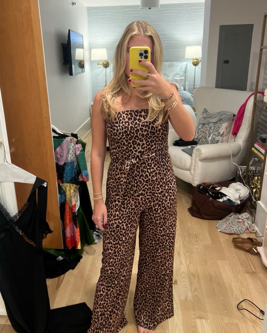 Leopard Print Jumpsuit - Image 3