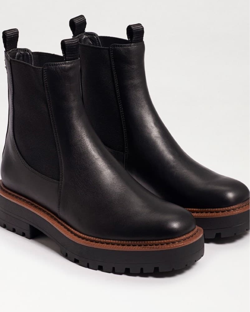 Sam Edelman Laguna | Black Leather Boot - Image 1
