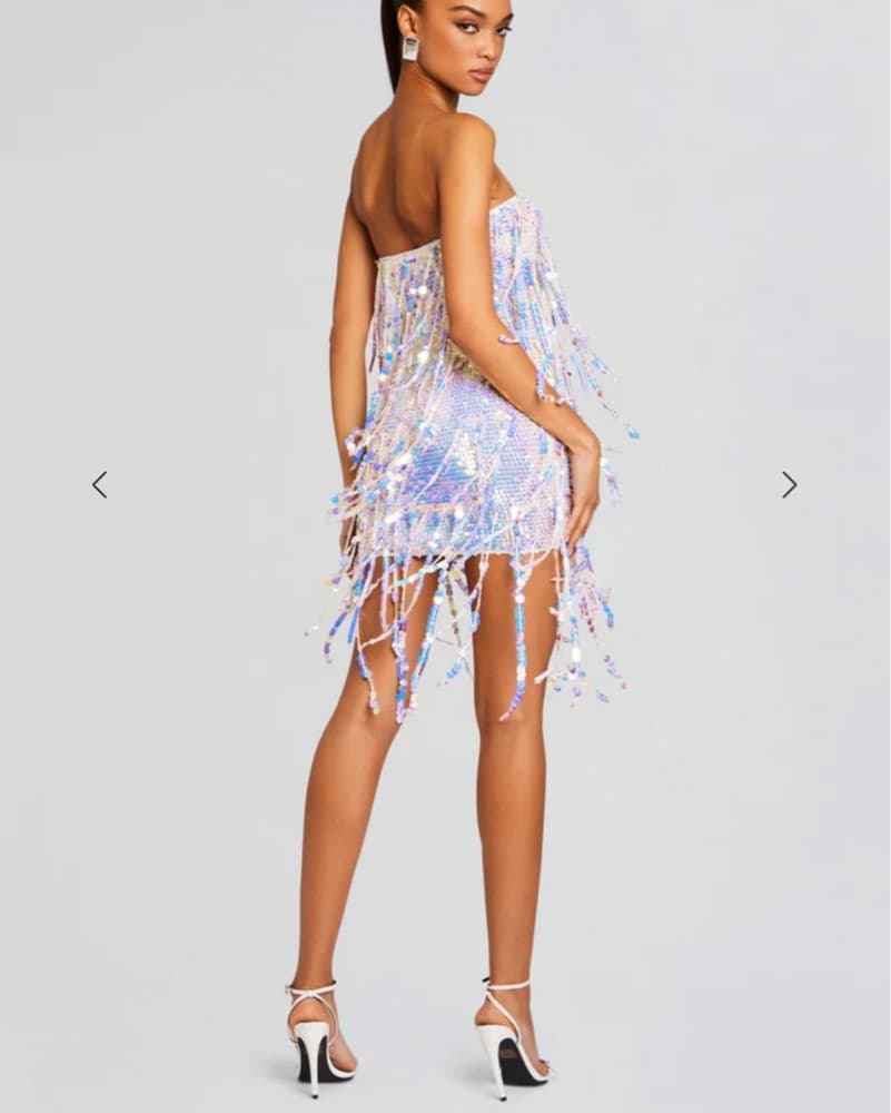 Retrofe Shira Sequin Fringe Crochet - Image 2