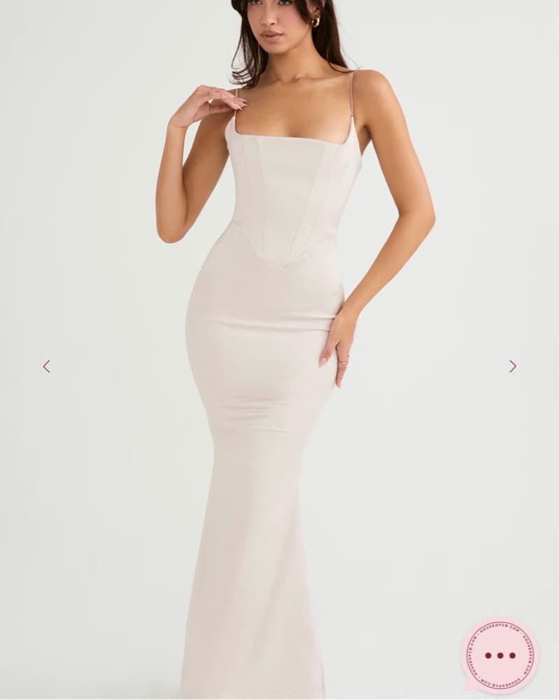 HOUSE OF CB OLVIETTE MAXI CORSET DRESS - Image 1