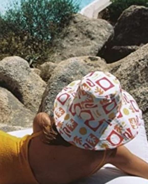 Lack of Color Printed Bucket Hat  - Image 4