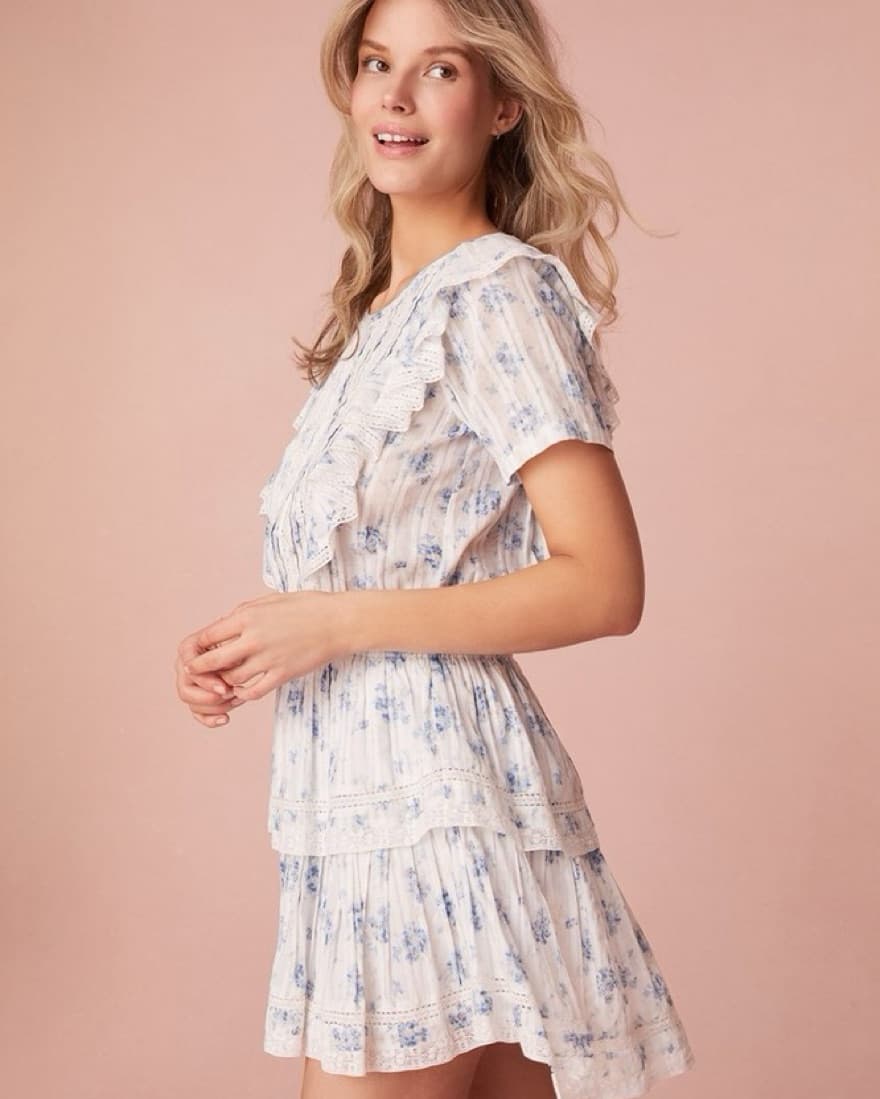 Loveshackfancy Blue Natasha Dress - Image 2