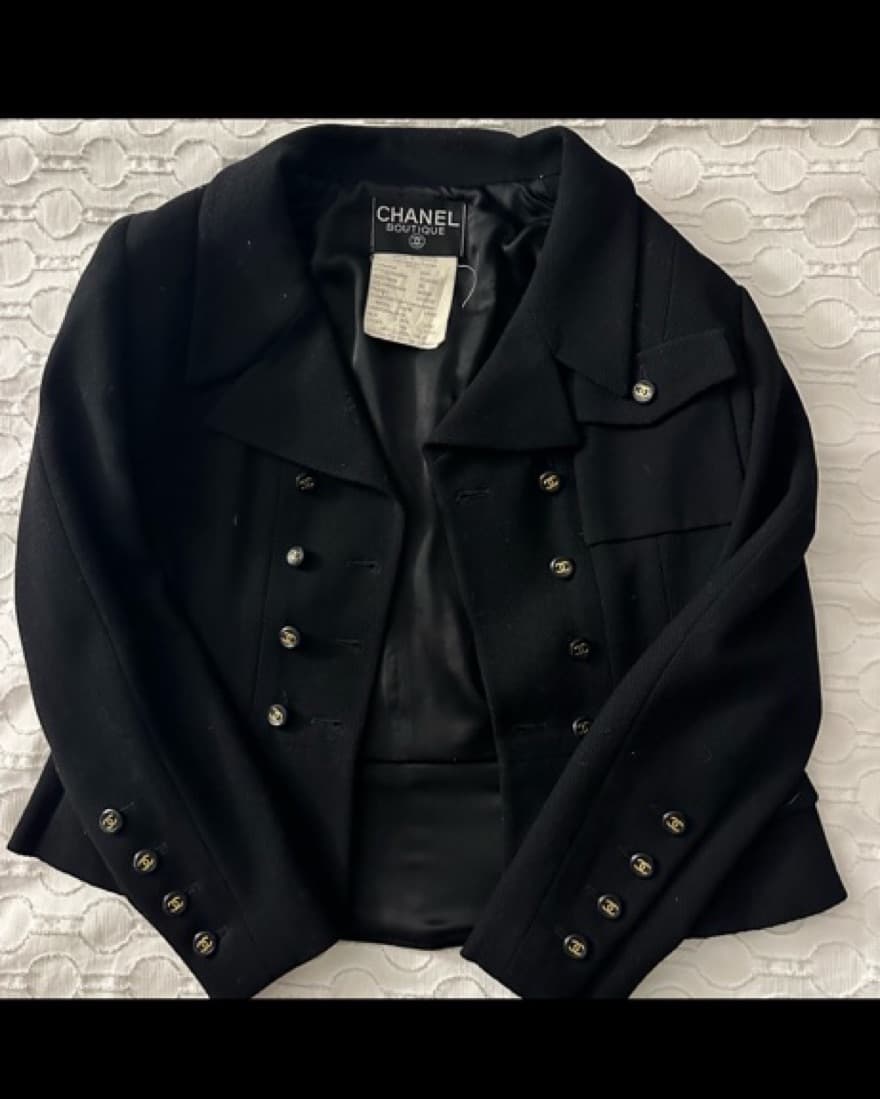 Vintage Chanel Button Blazer  - Image 1
