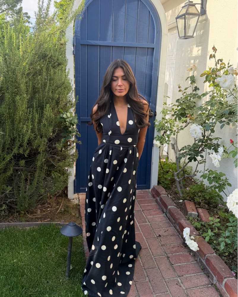 Reformation Polka Dot Dress - Image 2