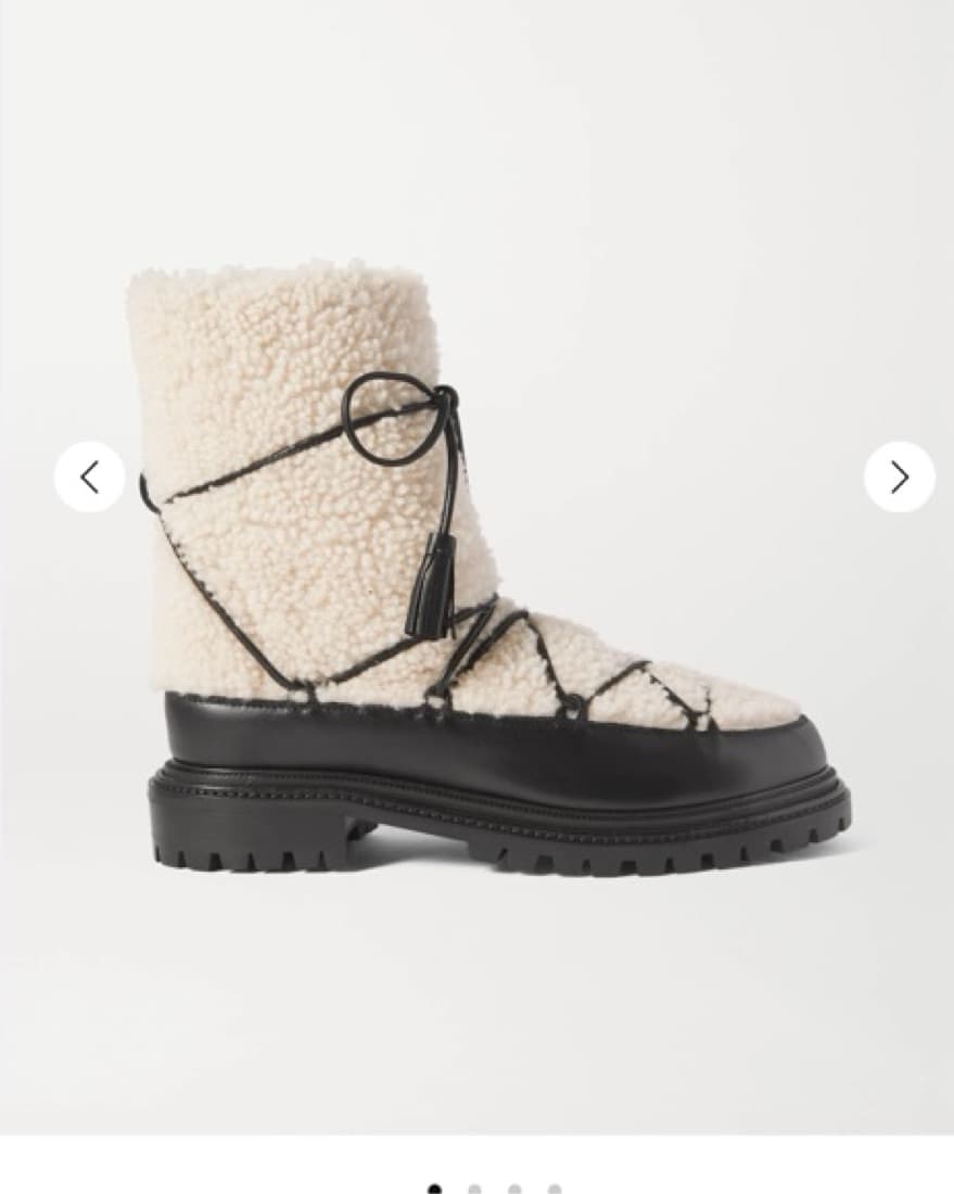 AQUAZZURA Very Gstaad shearling Boots - Image 2