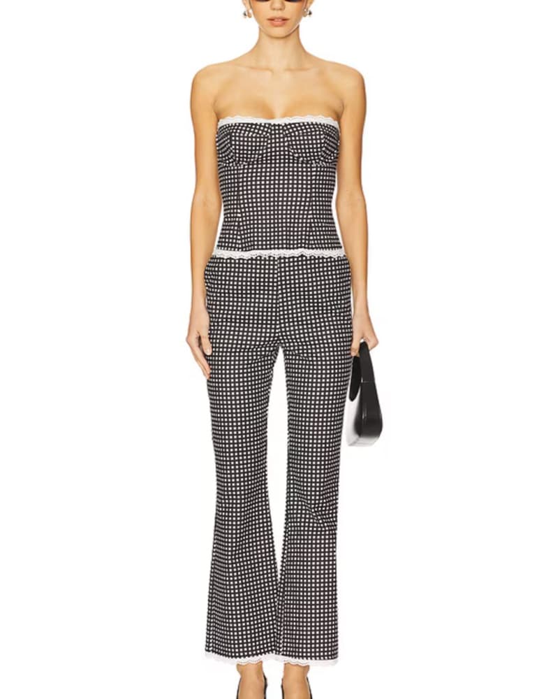 WWW ghingam Pant Set - Image 2