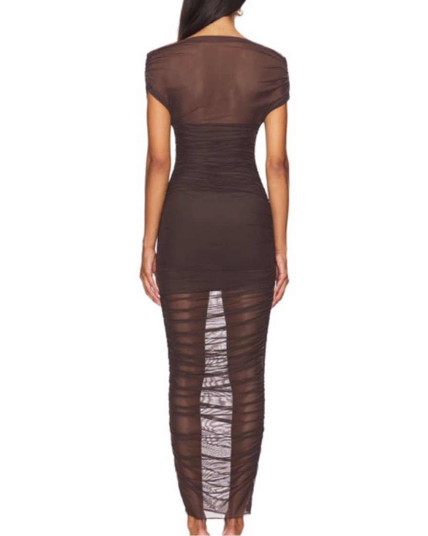 SEROYA Noel Mesh Dress - Image 3