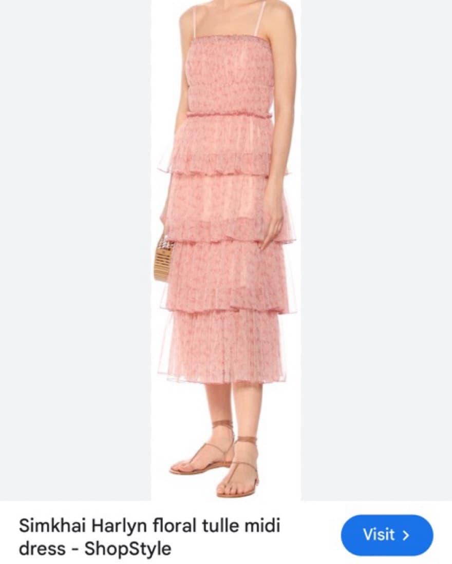 Simkhai Harlyn Tulle dress - Image 1
