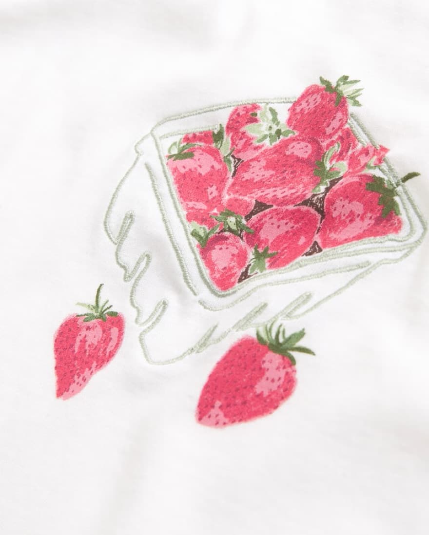Strawberry graphic tee - Image 2