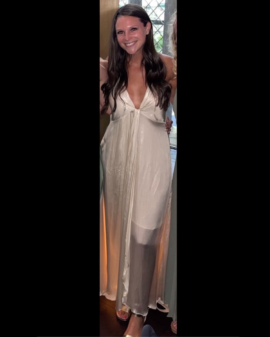 Revolve Glamour Dress In Platin - Image 2