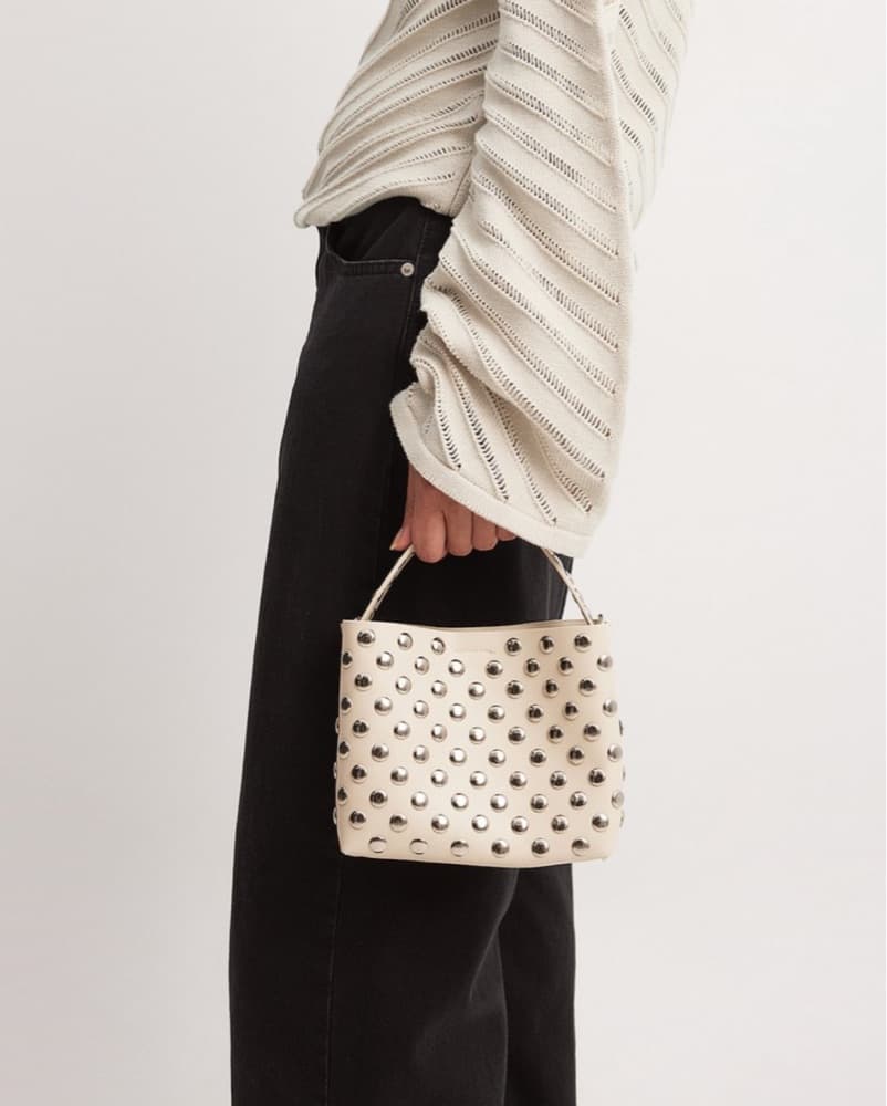 NAKD Chic Studded Leather Bag - Image 1