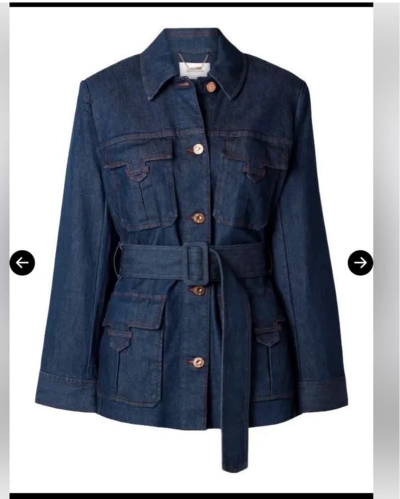 Zimmermann Illuminate Denim  Jacket - Image 1
