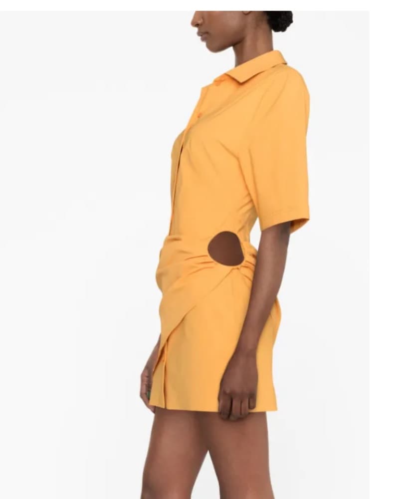 Jacquemus La Robe Camisa Dress in Tanger - Image 5