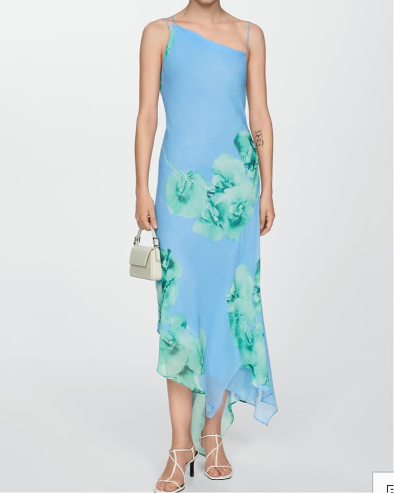Mango Asymetrical Dress - Image 1