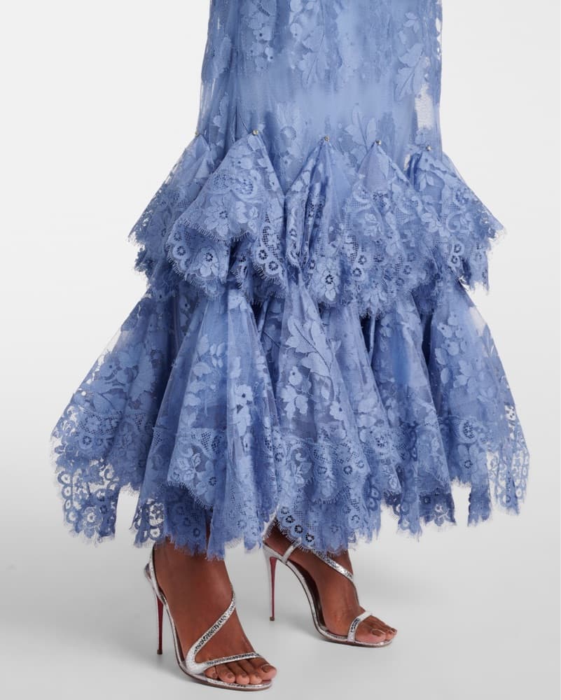 Zimmermann Eden Ruffled Gown - Image 3