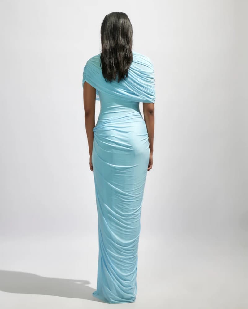 Deme by Gabrielle Jasmine Dress in Blue - Image 2