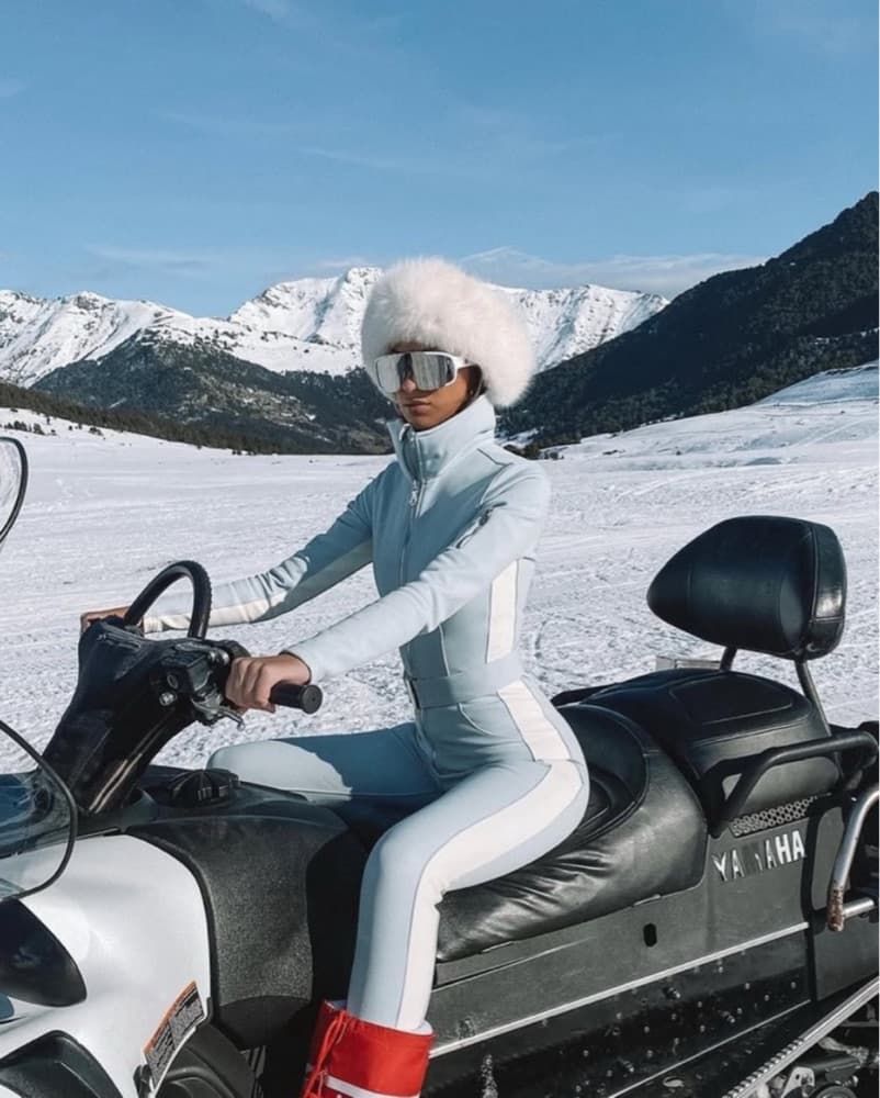 Cordova Ski Suit - Powder Blue - Image 2